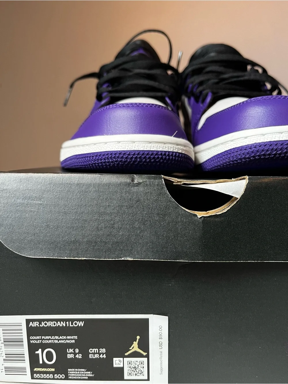 2020 Air Jordan 1 Low Court Purple